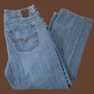 Y2K Anchor Blue Jeans